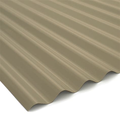 sahara tan corrugated metal